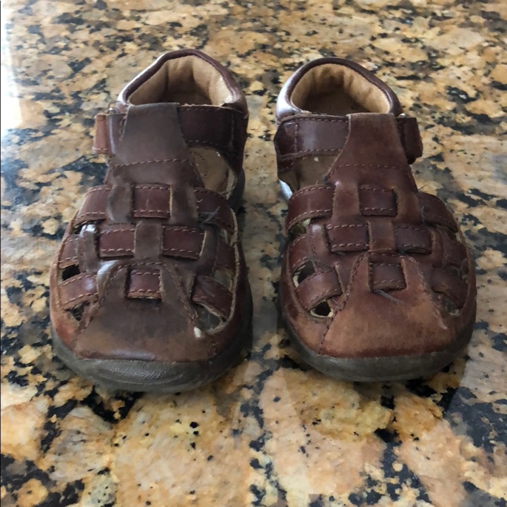 Brown sandals